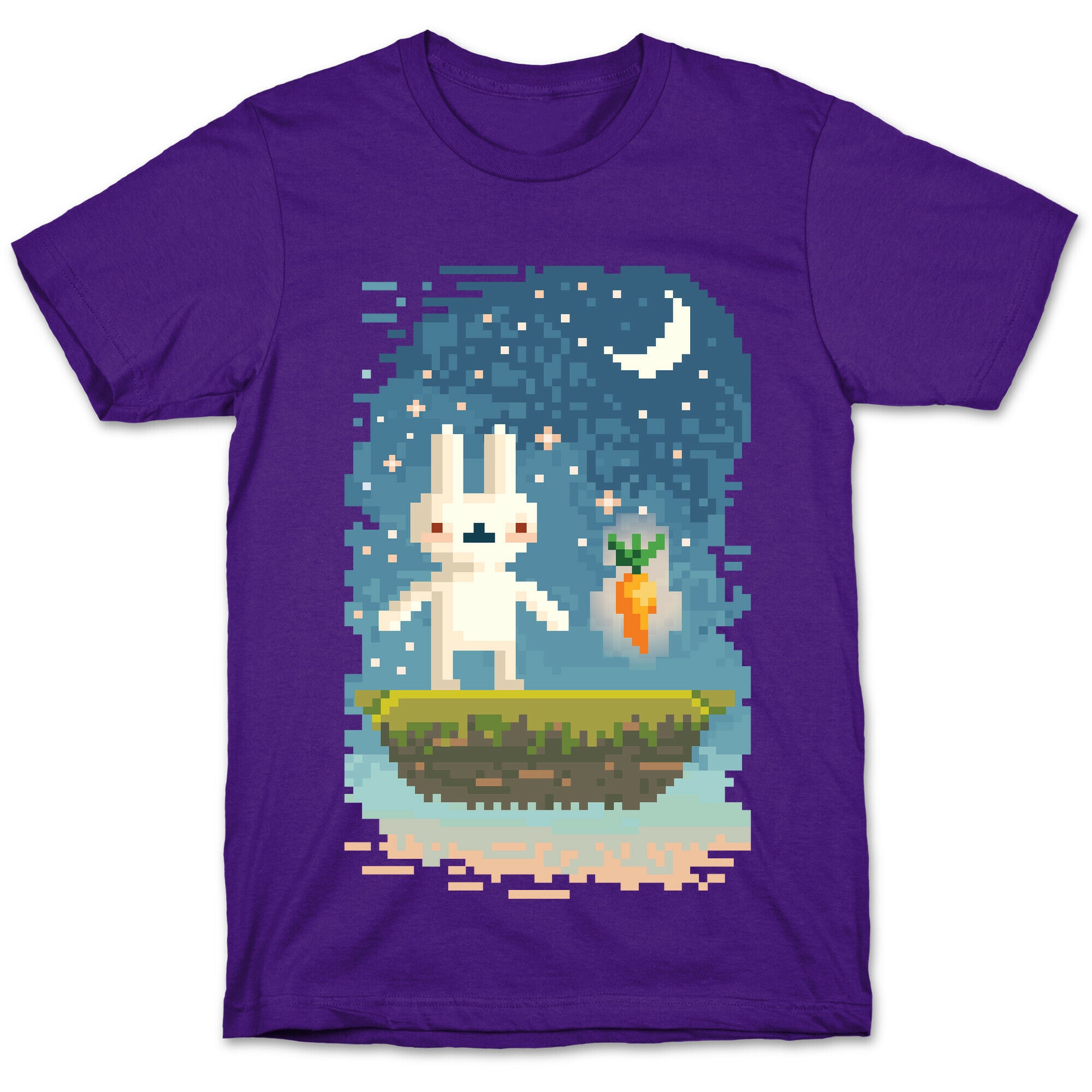 Pixel Bunny and Pixel Carrot T-Shirt